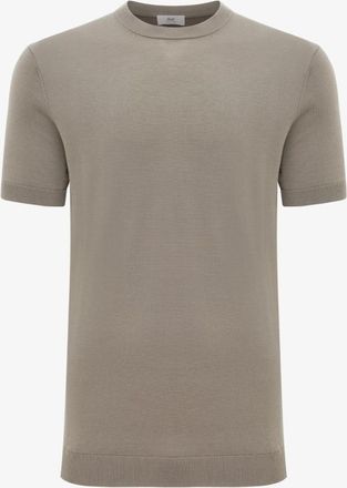 Gentiluomo Gebreid T-shirt | Bruin