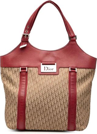 Dior Pre-owned Shoulder Bags, female, Multicolor, Size: ONE SIZE Pre-owned Printed Shoulder Bag