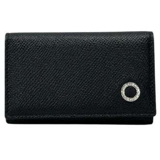 Bulgari Pre-owned Sleutelhanger - unisex - Vintage Accessoires - Zwart - ONE Size - Leer - Vintage