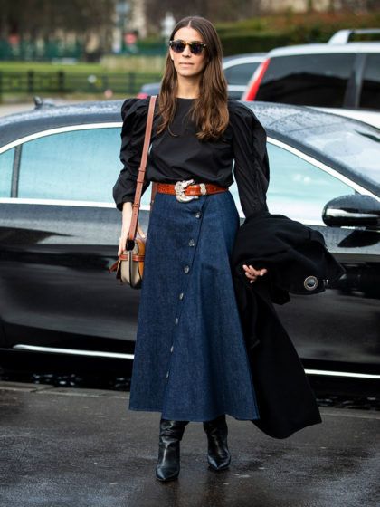 25 gonne con bottoni favolose da mettere nella tua wishlist di primavera