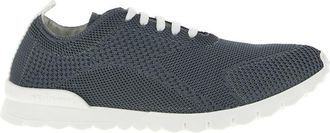 Kiton Grey Lace Up Sneakers