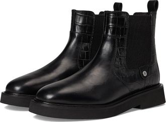 Barbour Delfina Chelsea Boots Womens Boots Black : 10 M, Leather