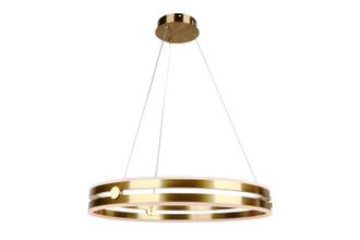 Arena L&aacute;mpara De Anillo Led Moderna Lat&oacute;n 60 Cm