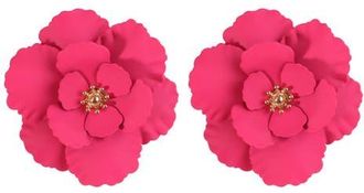 Panacea Flower Earrings in Pink at Nordstrom