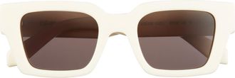 Off-white Virgil Square Sunglasses in White Dark Grey at Nordstrom Rack