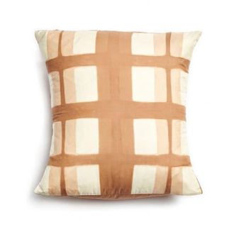 Studio Variously Melo Black Handcrafted Shibori Print Mulberry Silk Pillow - Cover + Insert Only in Black/gold at Nordstrom