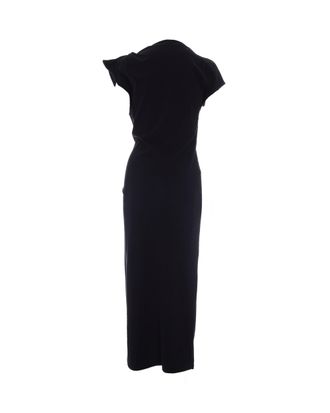 Isabel Marant Womens Dress Nadela Black Cotton Evening Suits