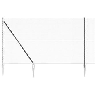 vidaXL Valla De Alambre Soldado Con Picos 10 X 1,5 M (an X Al) Vidaxl