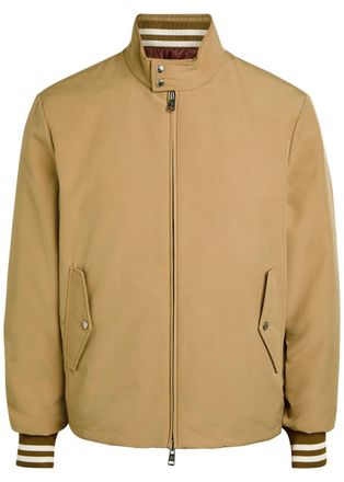 Moncler Reversible Padded Woven Bomber Jacket - Beige - 3 (UK40 / L)