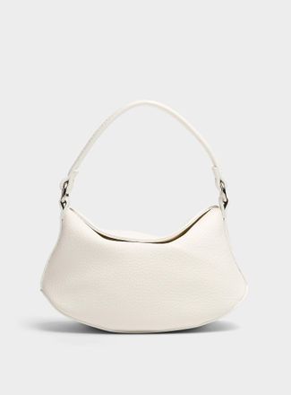 Simons Womens Minimalist textured evening bag