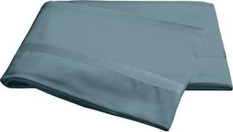 Matouk Nocturne Flat Sheet in Deep Jade at Nordstrom, Size King