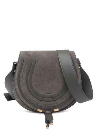 Chlo&eacute; Marcie su&egrave;de crossbodytas - Grijs