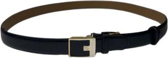 Dior Pre-owned Gemengd Lederen Riem - Dames - Vintage Accessoires - Zwart - ONE Size - Leer - Vintage