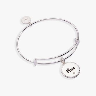 Alex and Ani Mom Charm Bangle in Silver at Nordstrom