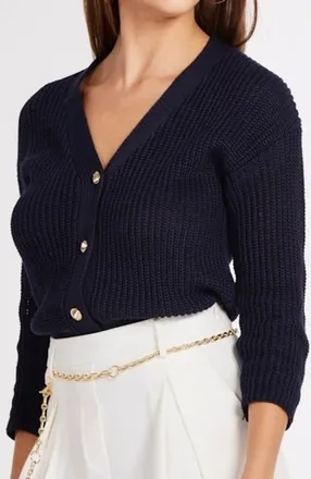 Bishop + Young Forever Cardigan in Navy at Nordstrom, Size X-Small