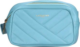 Lancaster Soft Matelass&eacute; Heuptas - Dames - Schoudertassen - Blauw - ONE Size - Leer - Tassen