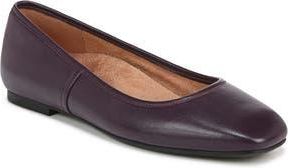 Vionic Orinda Square Toe Flat in Winter Plum at Nordstrom Rack, Size 7.5