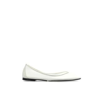 Jacquemus Ballerinas, female, White, Size: 11 US Ovalo Ballerinas