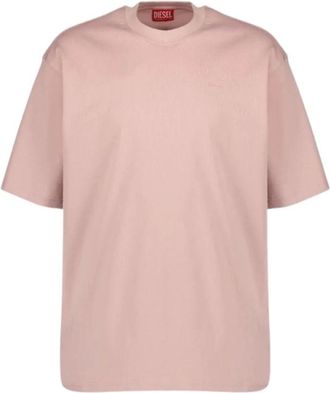 Diesel T-Boggy T-shirt - Dames - T-shirts - Roze - XL - Katoen - Tops