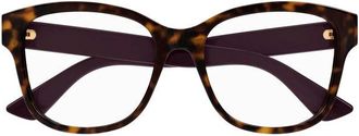 Gucci GG1340O008 Tortoiseshell Acetate Eyeglasses - Brown