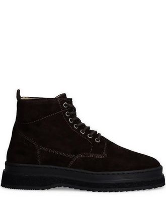 GANT Blistown boots - men - Calf Suede/Calf Leather/Rubber - 45 - Brown
