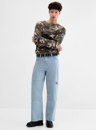 Dickies Mens Double-knee work jean Loose fit