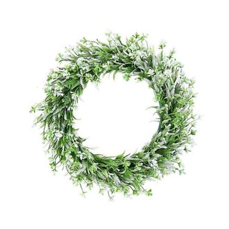 OEM Corona De Plantas De Clima C&aacute;lido, Hermosa Corona - Blanca