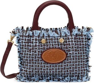 Hammitt Mini Tote in Blueberry Sorbet/Gold at Nordstrom
