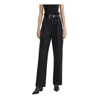 Iro Kotel Wide Trousers - Trousers - Mujer - Negro - S