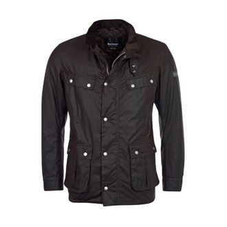 Barbour Fitness, Heren, Bruin, XL, Katoen, Tourer Duke Wax Jacket