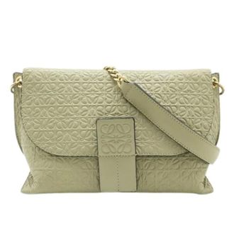Loewe Pre-owned Shoulder Bags, female, Beige, Size: ONE SIZE Pre-owned Shoulder Bag