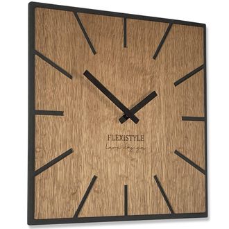 OEM Reloj De Pared De Madera Exact Roble 40 Cm