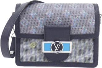 Louis Vuitton Pre-owned Monogram Schoudertas - Dames - Vintage Schoudertas - Blauw - ONE Size - Leer - Vintage