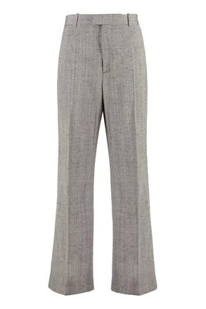 Bottega Veneta Wool And Silk Flares Pants