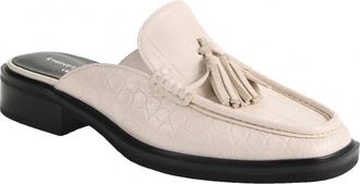 Chinese Laundry Womens Samra Loafer Mule In White