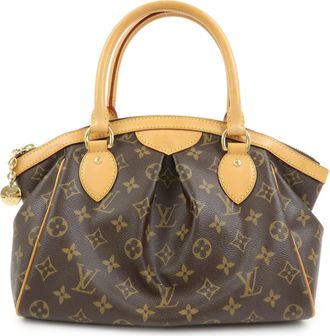 Louis Vuitton Tivoli Monogram Canvas Brown Canvas Handbag (Pre-Owned)