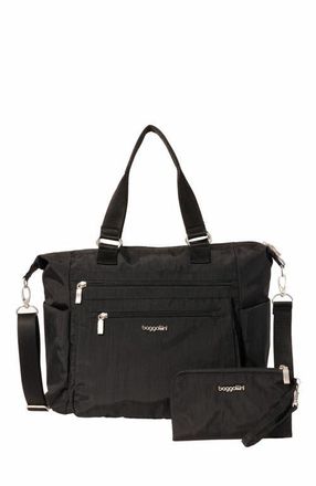 Baggallini Trifecta Convertible Backpack with RFID Wristlet in Black at Nordstrom