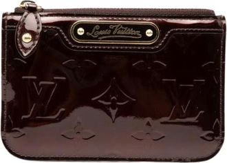 Louis Vuitton Pre-owned Mini Bags, female, Purple, Size: ONE SIZE Pre-owned Leather Mini Bag