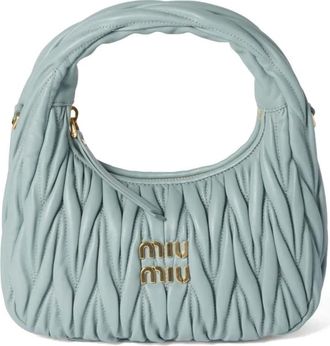 Miu Miu Borsa passepartout Wander - Verde