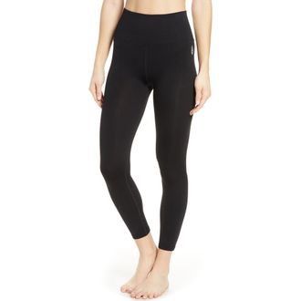 Free People FP Movement Good Karma Leggings in Onyx at Nordstrom Rack, Size Medium/large