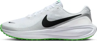 Nike Mens Revolution 8 Road Running Shoes (Extra Wide) in White | HQ1996-105