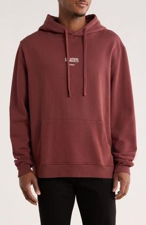 AllSaints Burman Logo Hoodie in Moretti Red at Nordstrom Rack, Size Xx-Large