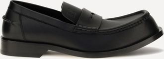 Loewe Mocassino Bobine in pelle di vitello lucida Man 40