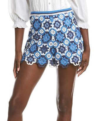 Maje Crochet Short
