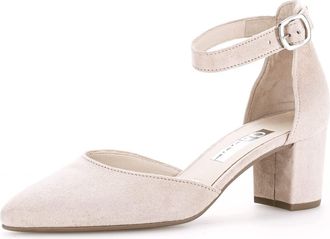 Gabor Gala Womens Open Court Shoes 5.5 UK Rouge Suede