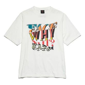 Nike Jordan Air Jordan x why not? x FACETASM Short Sleeves Tee US Edition White DC4701-100