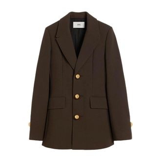 Ami Donna, Giacche, Marrone, M, new