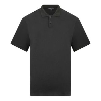 James Perse Polo Shirts, male, Gray, Size: XL Luxe Lotus Jersey Polo
