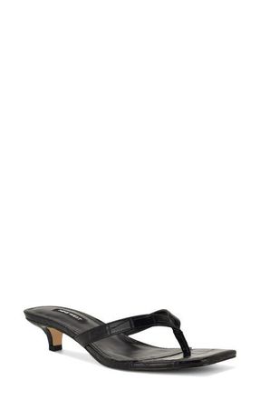 Nine West Cassa Sandal in Black at Nordstrom, Size 7.5