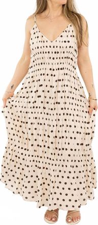 All : Row Stina Strappy Dress In Cream Brown